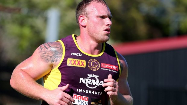 Long, hard road: Matt Lodge will not be forced by the NRL to pay damages on the basis that the governing body will not interfere in a civil matter.