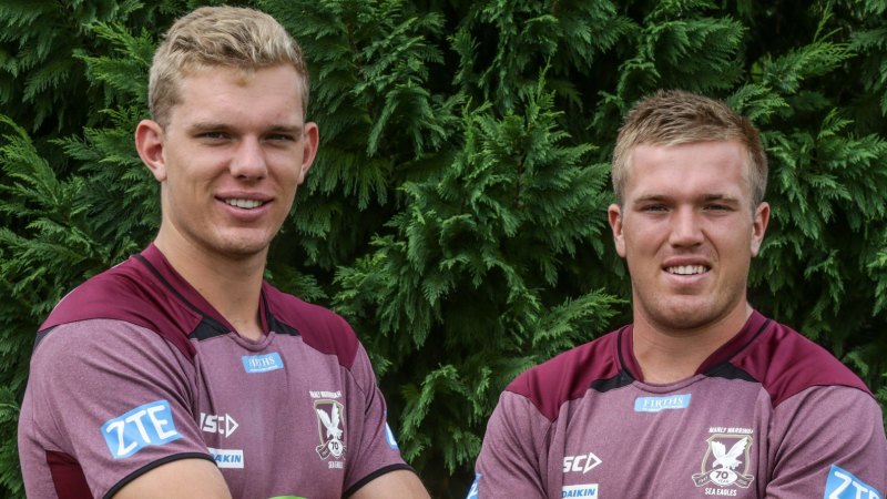 Tom And Jake Trbojevic In Origin Dress Rehearsal As Manly Face Brisbane