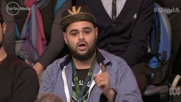 Zaky Mallah's controversial appearance on Q&A in 2015.


