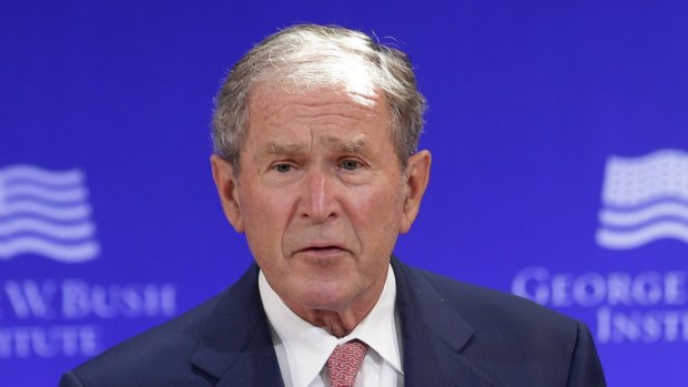 Former US President George W. Bush.