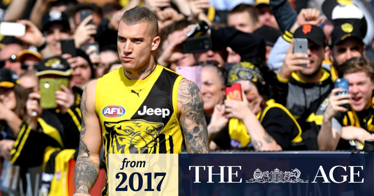 Dustin Martin pays tribute to mentor Michael Gardiner before AFL final