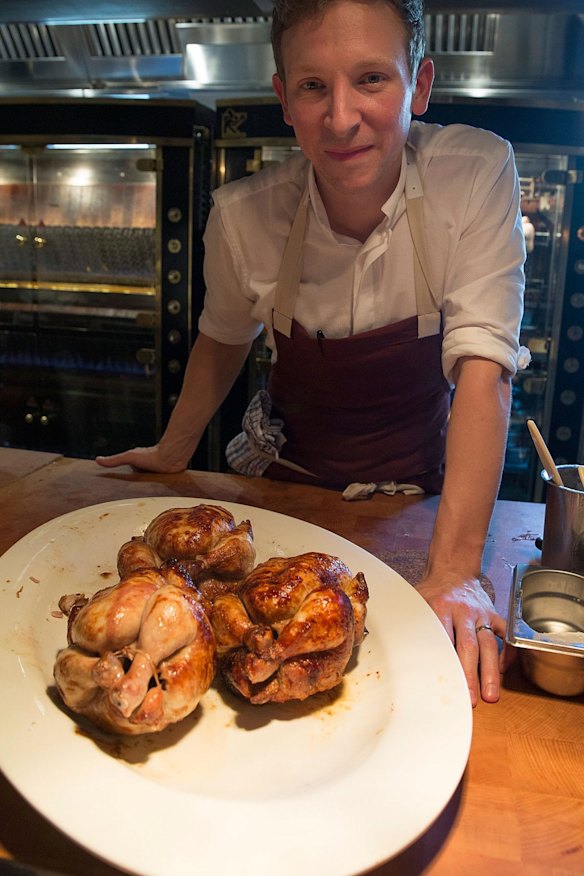 Ben Greeno oversees the massive kitchen at The Paddington. 