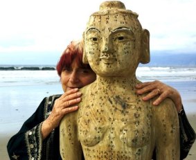 French New Wave legend Agnes Varda, who stars in the film Beaches of Agnes.