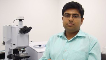 Breakthrough: University of Central Florida scientist Dr Debashis Chanda.