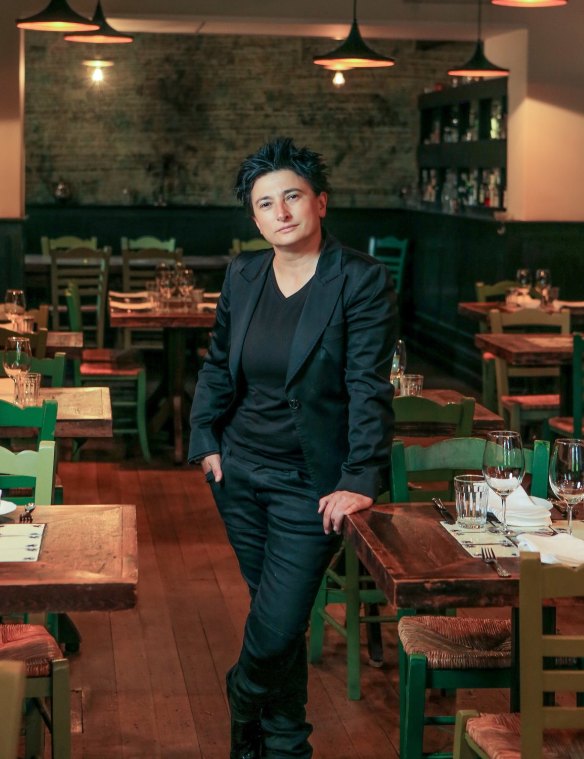 Epocha owner Angie Giannakodakis says patrons no longer know how to behave.