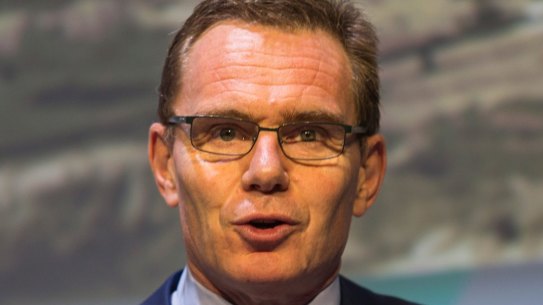 BHP Billiton chief executive Andrew Mackenzie.