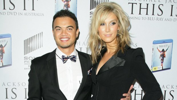 Two timed: Guy Sebastian admitted he dated both his now wife and friend Delta Goodrem at the same time.