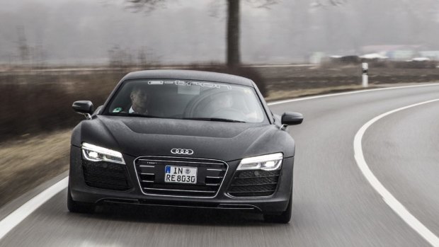 Drive sampled Audi's latest R8 e-tron prototype across Europe.