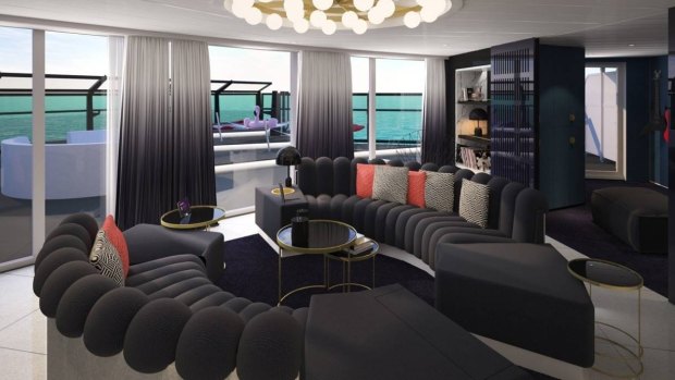 The line hired star British designer Tom Dixon to develop the suites.