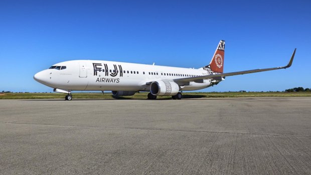 Fiji Airways Boeing 737-800. 