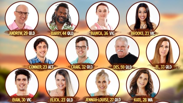 Australian Survivor contestants.