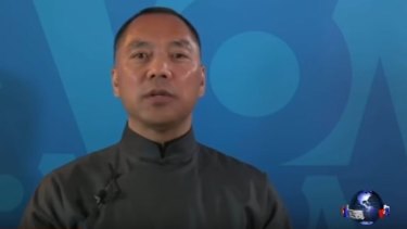 Guo Wengui, aka Miles Kwok: "The vast majority are in Australia. That's our battlefield." 