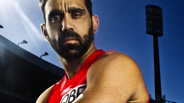 Adam Goodes. 