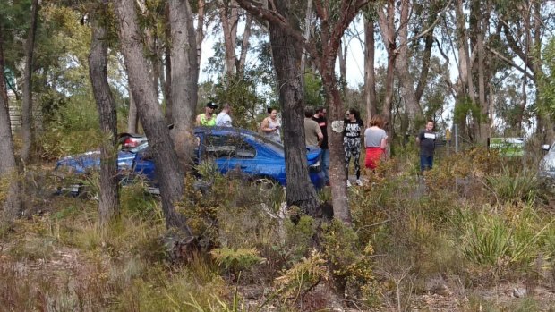 Cars full of tourists arrive in Valley View Road on Monday this week.