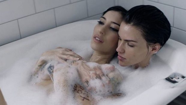 Ruby Rose and her girlfriend Jessica Origliasso from the Veronicas.