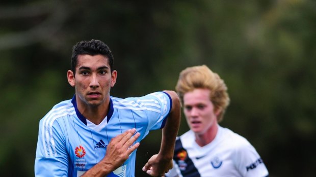 George Timotheou has done his apprenticeship in the Sydney FC youth team.