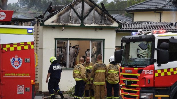 Two people have been killed in a house fire in Penshurst.