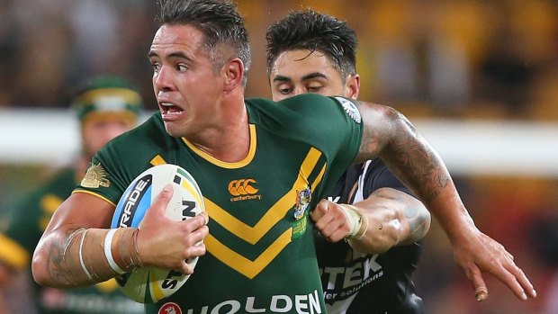 Shocked: Corey Parker was surprised by Taupau's actions.