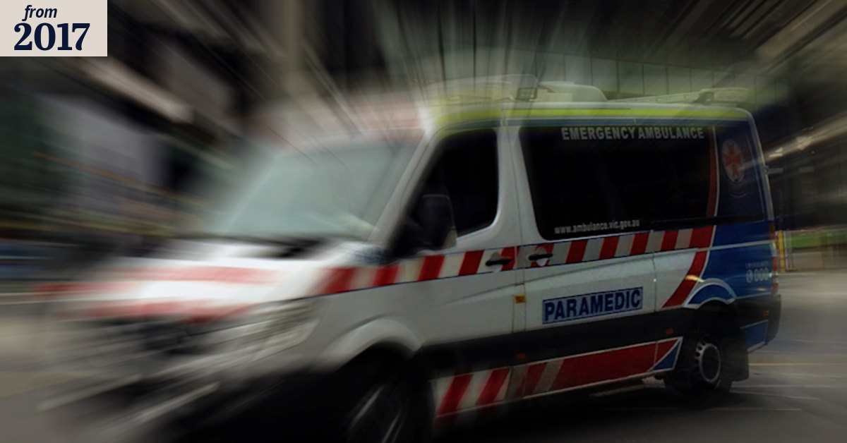 Coroner clears Victorian paramedics over young woman's death