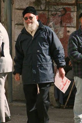 Rabbi Moshe Levinger in 1996.