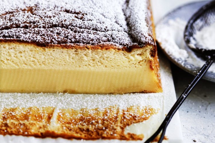 The most popular recipe on goodfood.com.au - Adam Liaw's Magical marmalade custard cake.