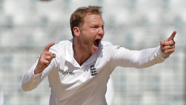 England's Gareth Batty is playing his first Test after a gap of 11 years.