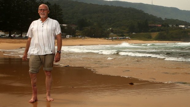 Ray Short was attacked by a shark in the waters off Coledale Beach in 1966 when he was 13 years old.