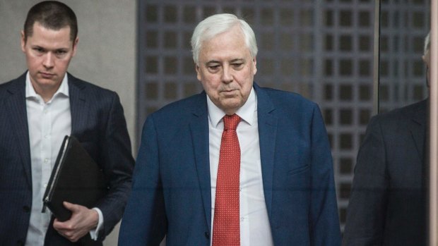 Clive Palmer is in a Perth court as his private firm Mineralogy fights a legal battle with estranged joint-venture partner CITIC Pacific. 