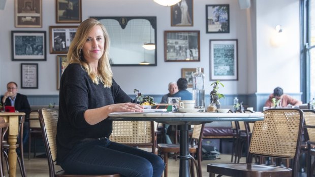 Leah MacLean says she dines alone during the day for "me time".