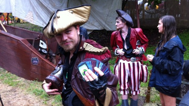 Pirates have come out to play at the 2014 Woodford Folk Festival.