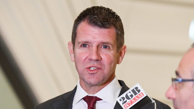 State premier Mike Baird says the greyhound industry's end is "locked in". 