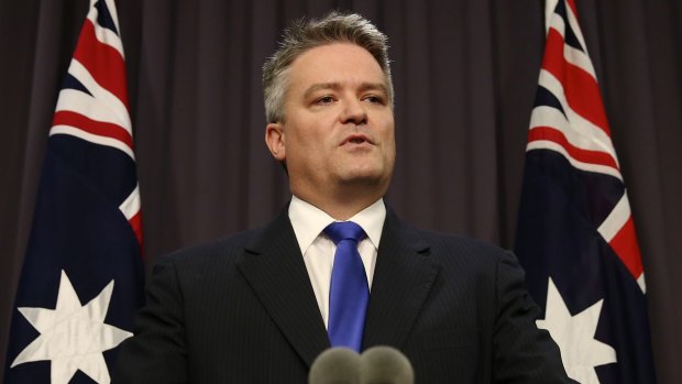 Finance Minister Mathias Cormann would not repeat Malcolm Turnbull's assertion that "increasing capital gains tax is no part of our thinking whatsoever".
