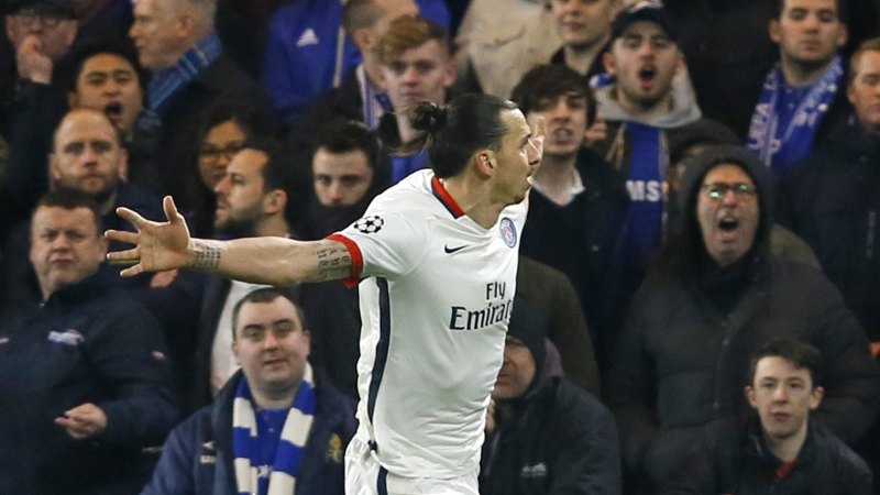Champions League 2016 Zlatan Ibrahimovic Relishes Return To Chelsea With Psg Winner