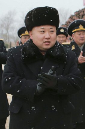 North Korean leader Kin Jong-un.