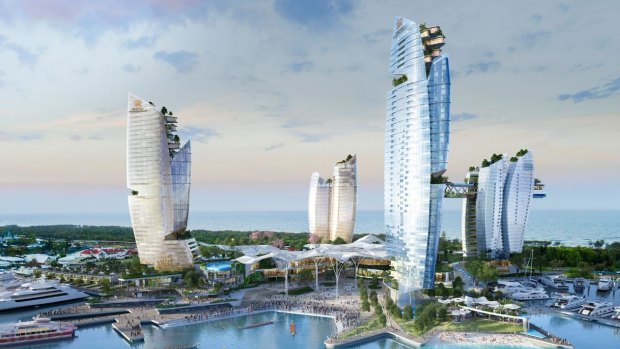 ASF's proposal for a new $3 billion casino resort at Southport Spit was rejected on Tuesday.