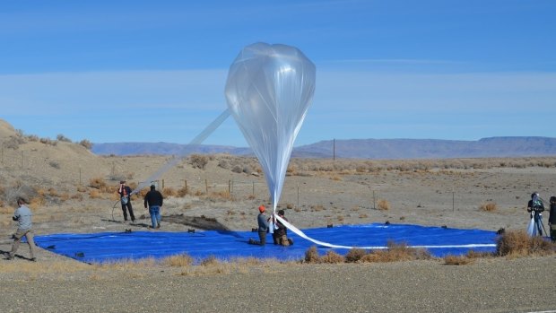 A balloon that is part of Google X's Project Loon program.