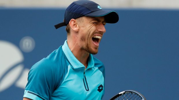 Brisbane local John Millman has booked a spot against top seed and defending champion Grigor Dimitrov.