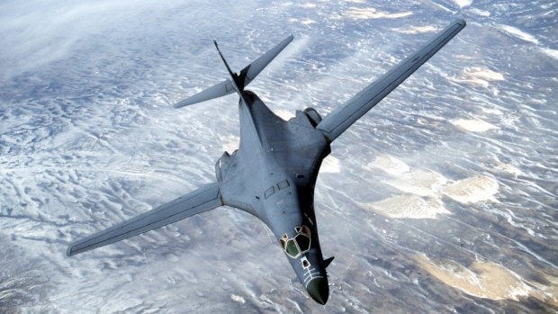 One of the B-1 bombers destined for Australia.