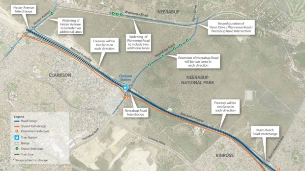 The freeway extension will see roundabout interchanges built to improve traffic flows.