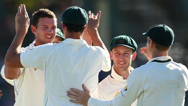 Leading men: The fitness and form of Josh Hazlewood and Mitchell Starc will be major considerations. 