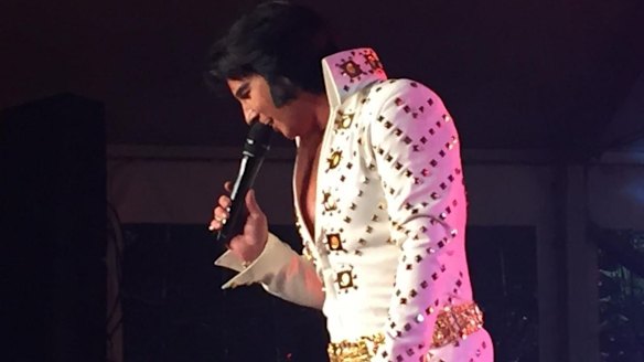 World champion Elvis Tribute artists Jay Dupuis.
