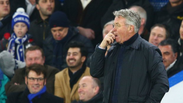 Relegation a reality: Guus Hiddink.