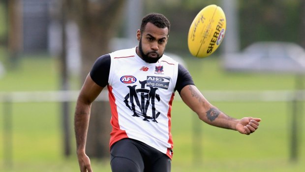 Heritier Lumumba: Back in Melbourne after being detained in Congo. 