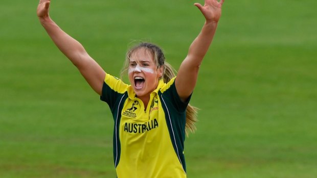 Secret weapon: Ellyse Perry was again in fine form.