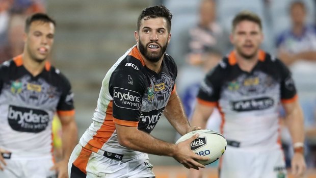 Market mover: James Tedesco of the Wests Tigers.