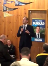 Tony Abbott's latest foray has been to call the May budget "second best" in a speech to a Liberal Party branch meeting in Melbourne earlier this week.