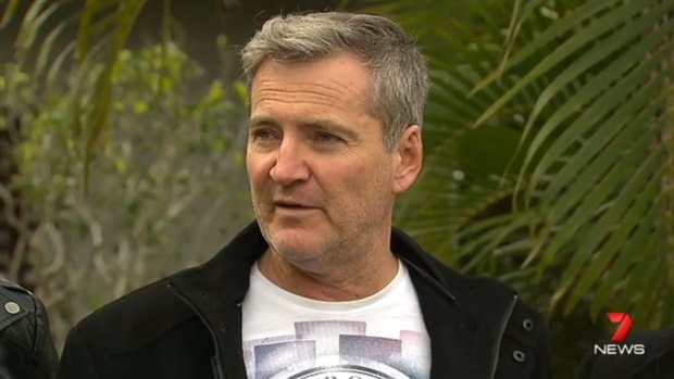 Shayne Wood has thanked the hero tradie who saved his life.