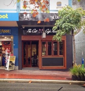 The cafe is on Rokeby Road in Subiaco. 