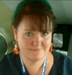 Nurse Kathy Sheppard, 48, who died in the plane crash.

