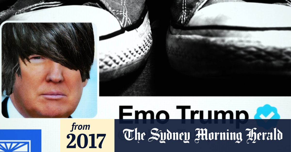 Emo Trump Video Proves Donald Trump S Tweets Are Lyrics From 2000s Emo Anthem